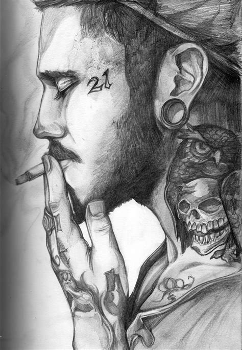 Smoking Guy by Bluelioness on DeviantArt