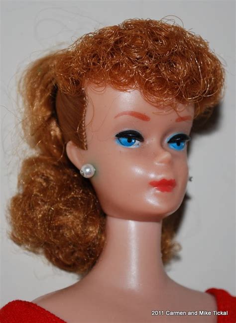 This is like the Barbie doll I got in the 1st grade! Must have loved red hair way back then ...
