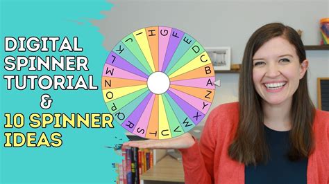 Wheel of Names Tutorial: How to Create Digital Spinners and 10 Spinner Ideas for The Classroom ...