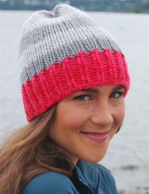 Caron x pantone stripe hat knitting pattern – Artofit