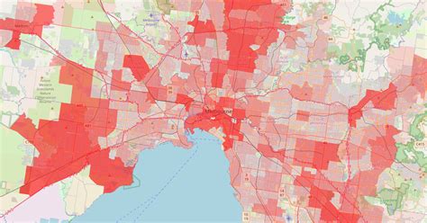 Crime Map of Melbourne - RedSuburbs