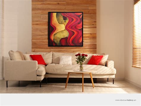 FIRE - abstract painting - Abstract Gallery Malarstwo - Szymon Duczek