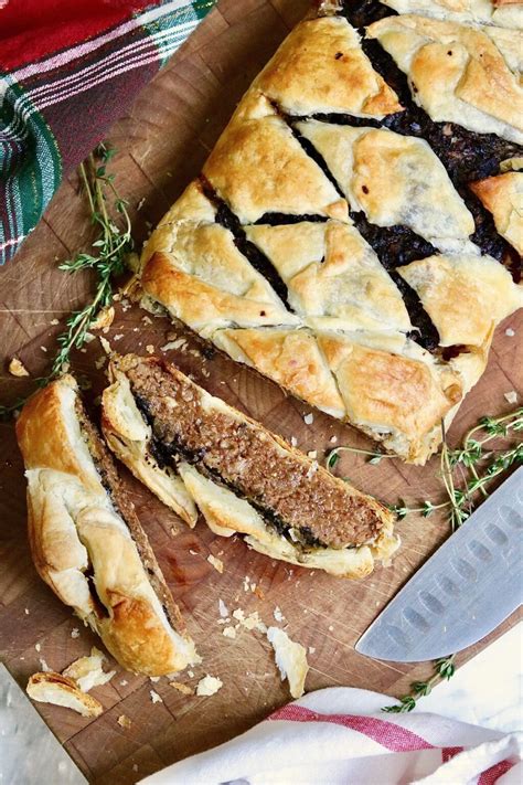 Vegan Beef Wellington - The Cheeky Chickpea