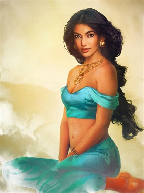 Pupaprinzessin: Realistic Disney characters: Jasmine.
