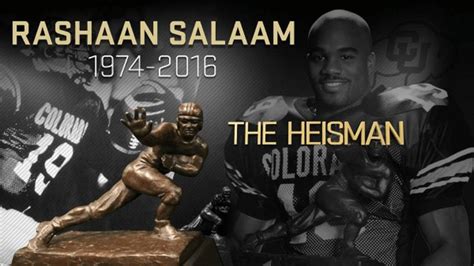 Rashaan Salaam (Formerly Of The Chicago Bears) Dead @ Age 42