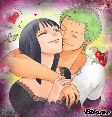 Robin And Zoro Kiss