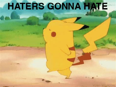 Download Funny Haters Gonna Hate Gif - Gif Abyss