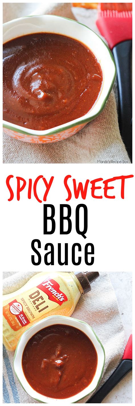 Spicy Sweet BBQ Sauce | Mandy's Recipe Box