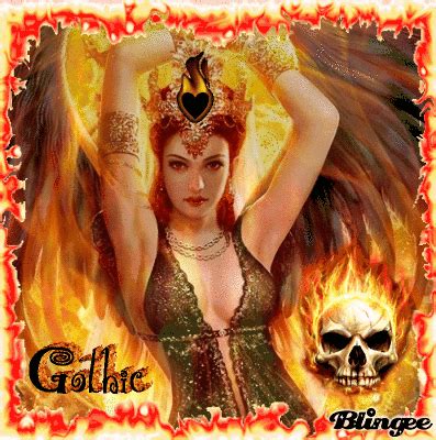 Flaming Gothic Picture #137529891 | Blingee.com