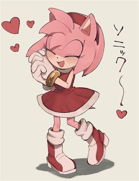 Adorable Amy | Sonic the Hedgehog | Amy rose, Shadow and amy, Amy the ...