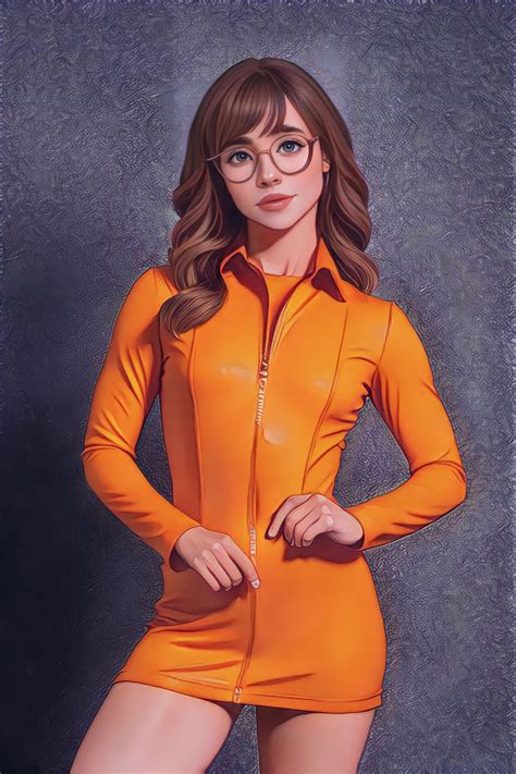 (R) Linda Cardellini as Velma by Celebcartoonizer on DeviantArt