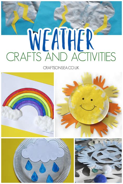 25 Weather Crafts and Activities Kids Will Love! - Crafts on Sea