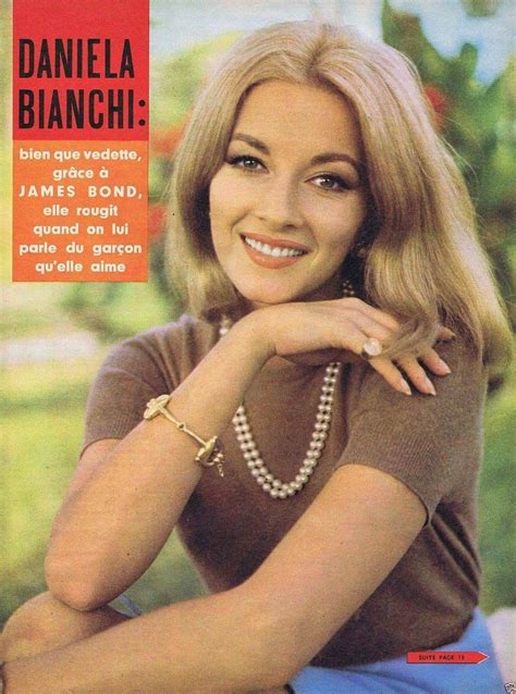 *m. Daniela Bianchi | James bond girls, James bond women, Bond girls