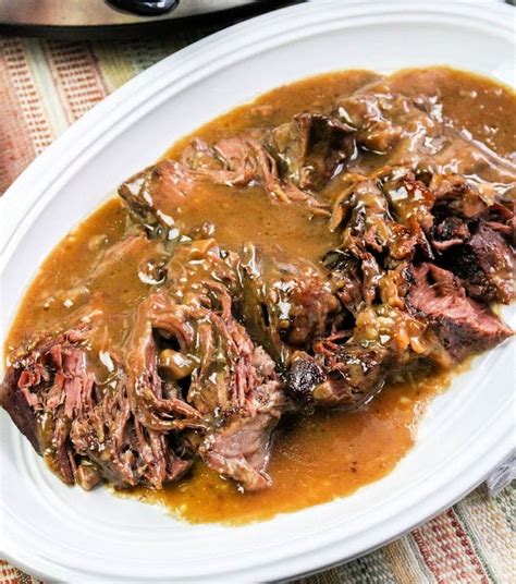 Slow Cooker Roast Beef and Gravy - Crockpot Pot Roast