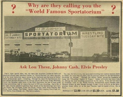 Dallas Sportatorium | Dallas, Texas history, Texico