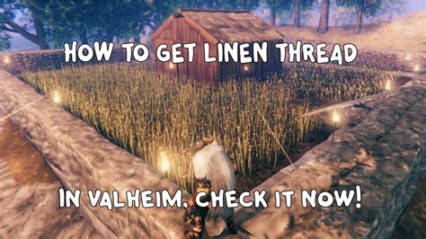 How to get linen thread in Valheim ? Check this step by step tutorial! - YouTube