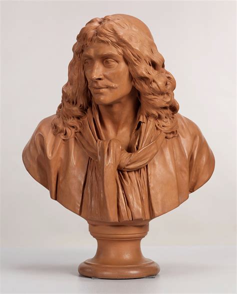 204 Bust of Molière by Jean-Antoine Houdon, 1778, Zamek Królewski w Warszawie (ZKW), from the ...