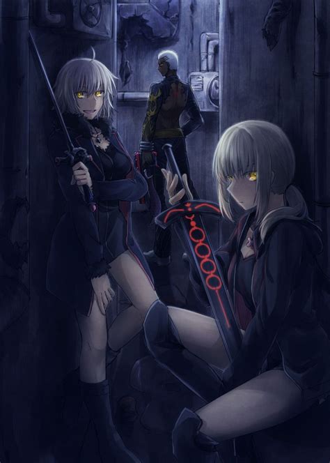 Alter Saber / Alter Jeanne D'arc / Emiya Alter【Fate/Grand Order】 | Fate, Fate anime series, Fate ...