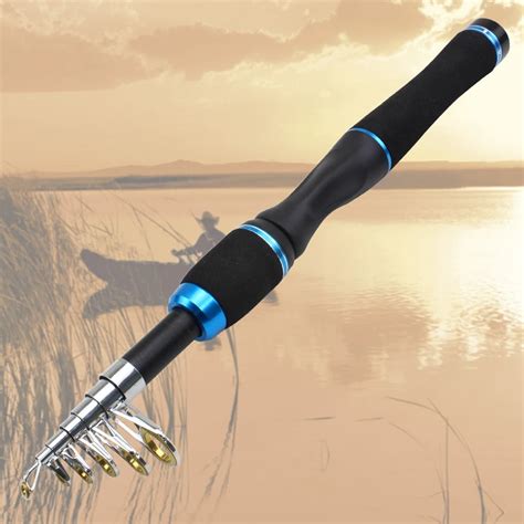 1.65m Ultrashort Portable Spinning Rod Travel Pocket Mini Fishing Rod M ...