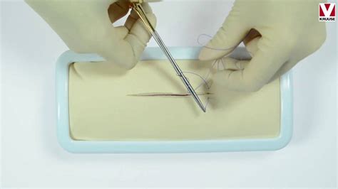 Suture techniques Simple Interrupted - YouTube