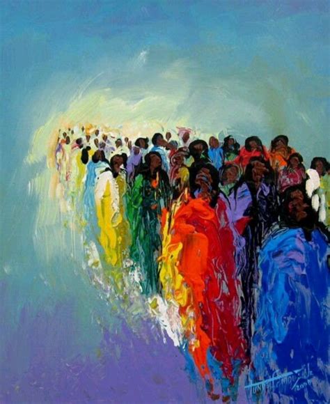 "The Procession" by Tunde Afolayan Famous Blackartinamerica.com | Afrocentric art, Art, African ...