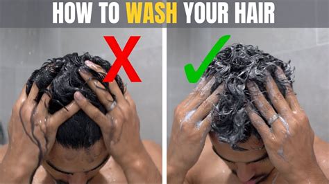 How To Properly Wash Your Hair - YouTube