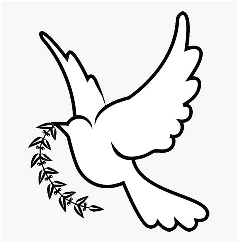 Columbidae Christianity Symbols As Dove Doves Clipart - White Dove ...