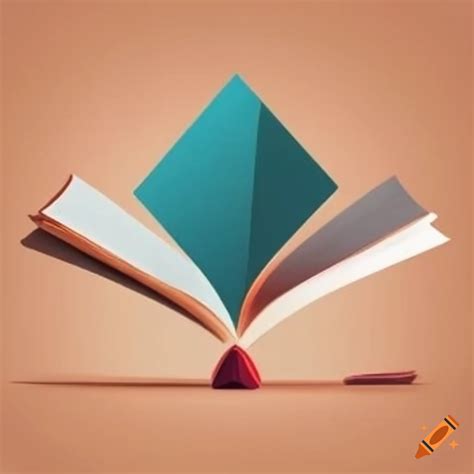 Simple logo design for a book-selling company on Craiyon