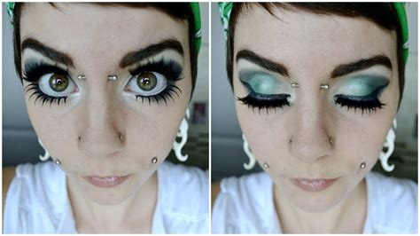 Green Eyeshadow Tutorial - YouTube