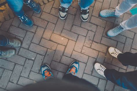 Meeting | View on Shoes of a small group of meeting standing… | Flickr