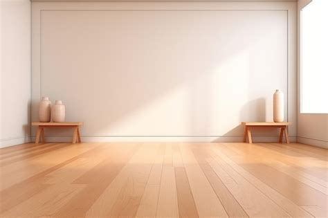 Premium Photo | Light wooden floor background