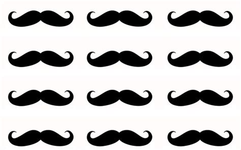 30 Mustache Stickers Mustache Decal Little Man Birthday Kid - Etsy