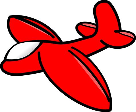 Free vector graphic: Plane, Red, Cartoon, Airplane - Free Image on Pixabay - 312108