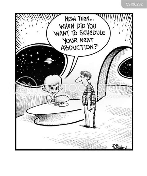 Alien Abductions Cartoons and Comics - funny pictures from CartoonStock