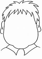 Free Printable Blank Face Coloring Page  Pages sketch template