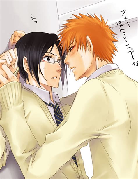 Ichigo and Uryu - Yaoi Photo (19176449) - Fanpop