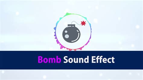 Bomb Explosion Sound Effect / Bomb, Explosion - YouTube