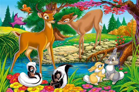 Free download 10 Disney Animal Bambi Characters Wallpaper [1180x785] for your Desktop, Mobile ...