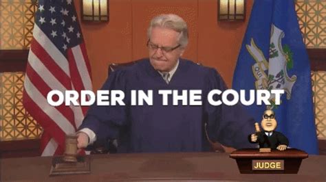 Gavel Order In The Court GIF by Judge Jerry - Find & Share on GIPHY