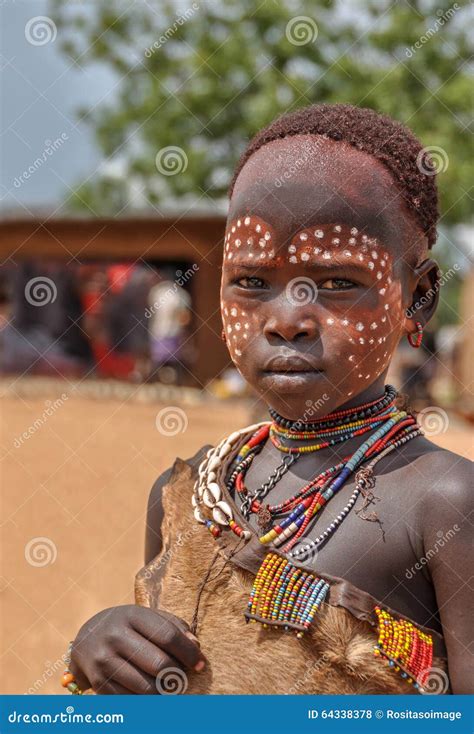 Hamar Tribe Young Boy, Omo Valley, Ethiopia Editorial Stock Photo ...
