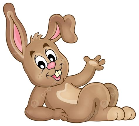 Cute Happy Bunny Illustration Vectors Rodent Vector, Illustration, Vectors, Rodent PNG and ...