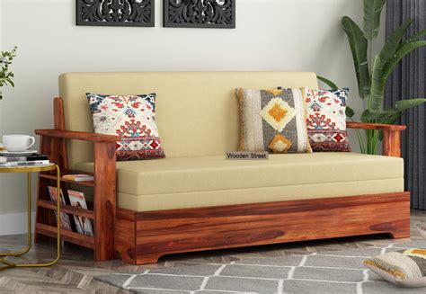 Wood Sofa Come Bed Design With Price : Japanese Fresh Sofa Bed In ...