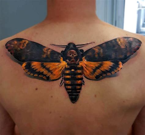 Details more than 74 death head moth tattoo - in.coedo.com.vn