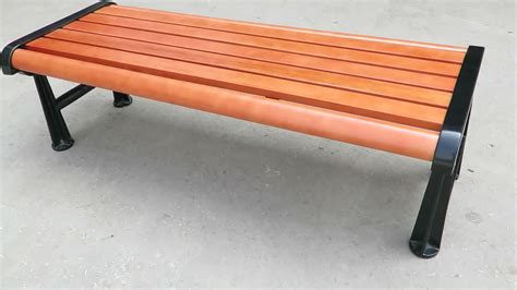 Modern Cast Iron Street Furniture Bench Outdoor Patio Park Garden Wood Bench - Buy Outdoor Cast ...