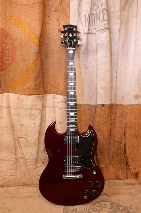 1975 Gibson SG Standard Cherry Red > Guitars Electric Solid Body ...