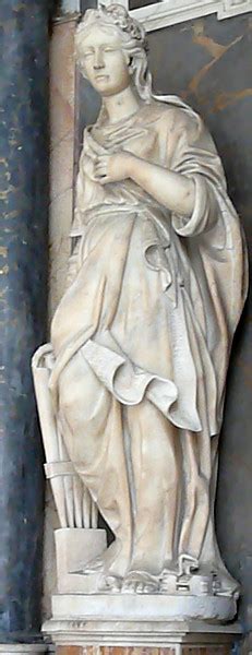 St. Cecilia: Statue at Santa Cecilia, Trastevere