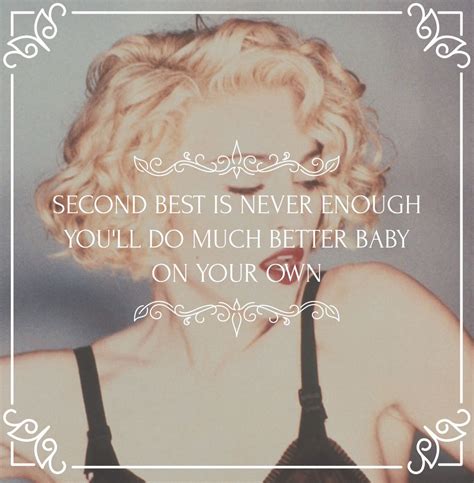 Madonna, Express Yourself. #lyricstoliveby Best Song Lyrics, Music Lyrics, Madonna Music Videos ...