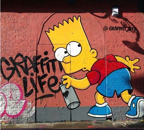 Graffiti bart Simpson - Imagui
