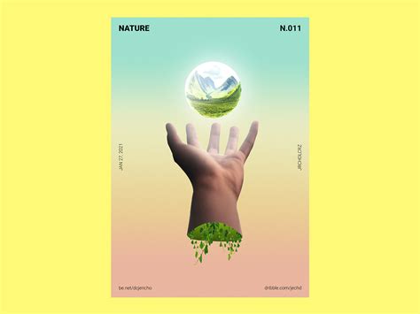 NATURE - Poster Design by Jericho Dela Cruz on Dribbble