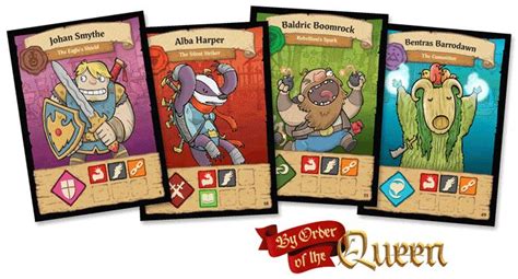 By Order of the Queen by David Gerrard — Kickstarter | Game card design, Game design, Board game ...